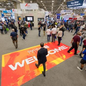GlassBuild show floor